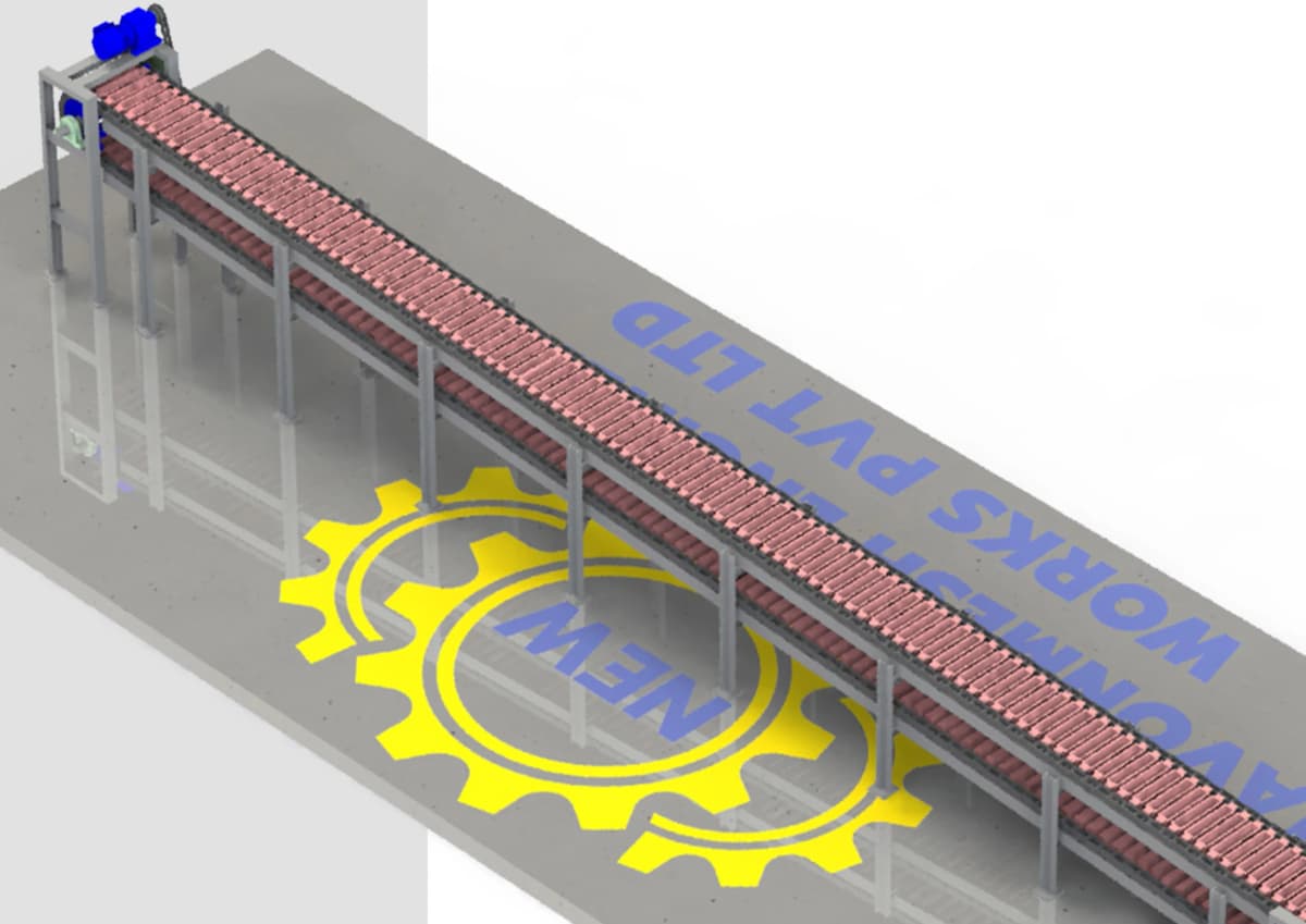 Ingot Casting Conveyor — view 1