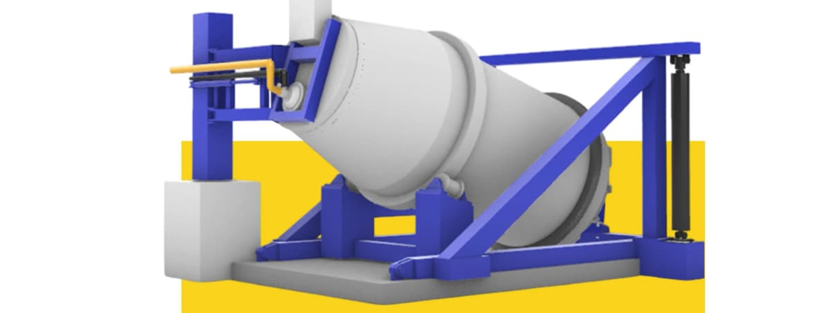 Tilting Rotary Furnace — view 2