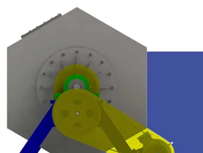 Hexagonal Ball Mill — view 1